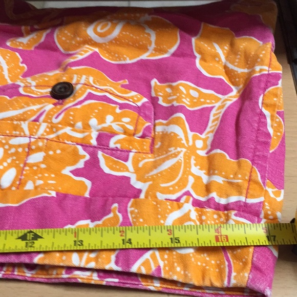 Ann Taylor Loft Shorts Linen Blend sz 8 - Picture 3 of 7